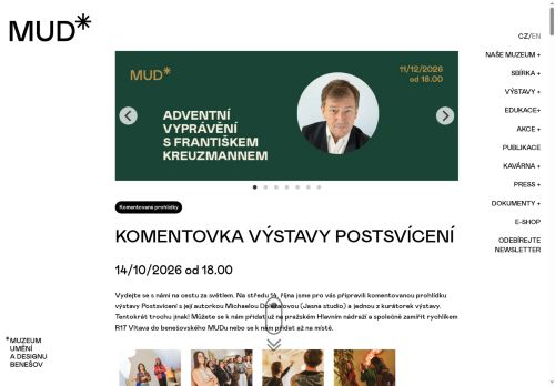 Zobrazit webové stránky Muzeum umění a designu Benešov, p. o.