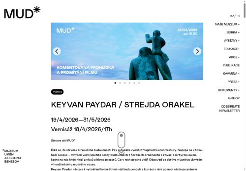 Zobrazit webové stránky Muzeum umění a designu Benešov, p. o.