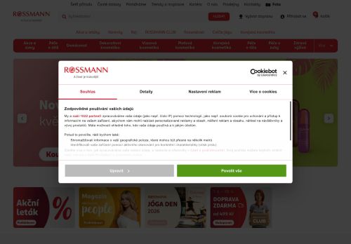 Zobrazit webové stránky ROSSMANN, spol. s r.o.