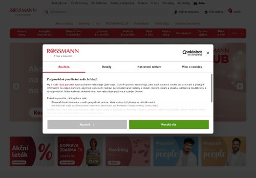Zobrazit webové stránky ROSSMANN, spol. s r.o.