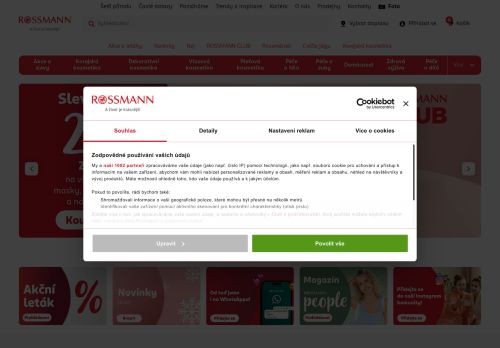 Zobrazit webové stránky ROSSMANN, spol. s r.o.