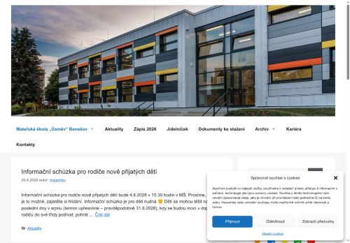 Zobrazit webové stránky Mateřská škola 