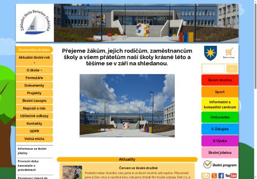 Zobrazit webové stránky Základní škola Benešov