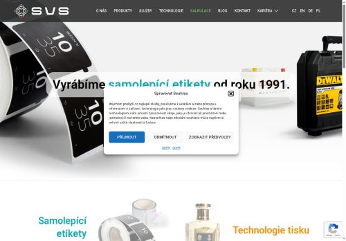 SVS, spol. s r.o. nabízí práci na pozici POMOCNÍ TISKAŘI v obci Karlštejn