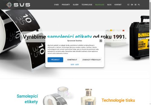 SVS, spol. s r.o. nabízí práci na pozici Operátor flexotiskového stroje/junior  m/ž v obci Karlštejn