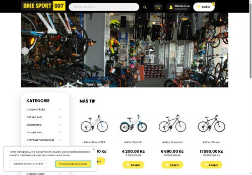 Zobrazit webové stránky Bike sport 007