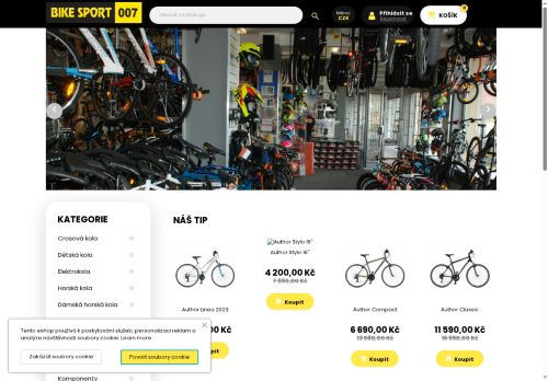 Zobrazit webové stránky Bike sport 007