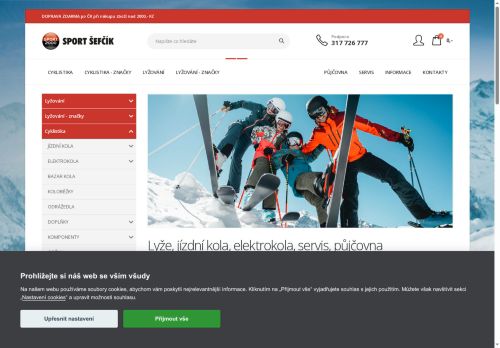 Zobrazit webové stránky Sport 2000 Sport Šefčík