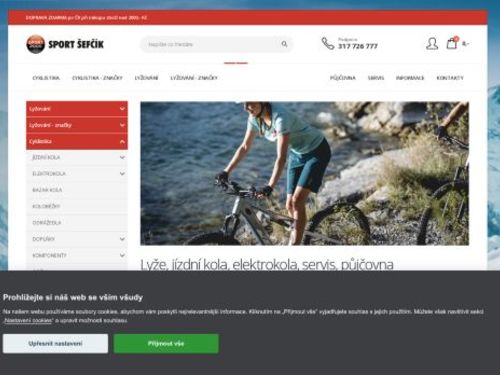 Sport Šefčík Lyže – Kola – Elektrokola – Půjčovna
