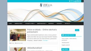 Zobrazit webové stránky ZOXÍ s.r.o.
