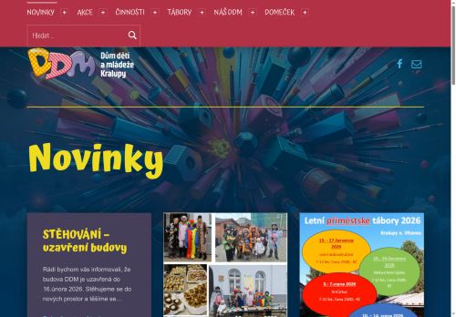 Zobrazit webové stránky Dům dětí a mládeže Kralupy nad Vltavou