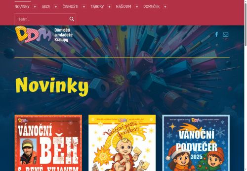 Zobrazit webové stránky Dům dětí a mládeže Kralupy nad Vltavou