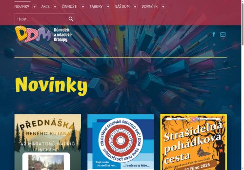 Zobrazit webové stránky Dům dětí a mládeže Kralupy nad Vltavou