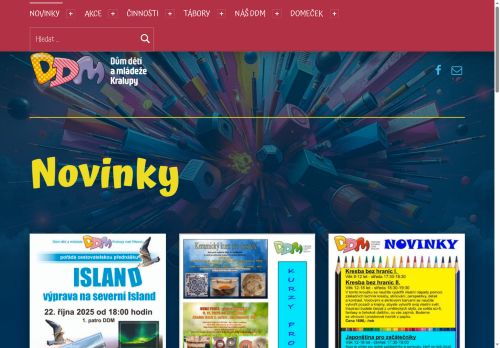 Zobrazit webové stránky Dům dětí a mládeže Kralupy nad Vltavou