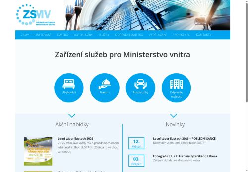 Zařízení služeb pro Ministerstvo vnitra nabízí práci na pozici Číšníci a servírky v obci Bohostice
