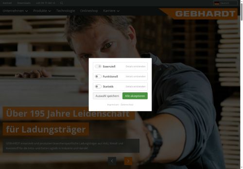 Gebhardt Logistic Solutions s.r.o. nabízí práci na pozici Montéři kovových konstrukcí v obci Domažlice