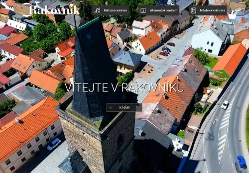 Webové stránky Město Rakovník, Rakovník