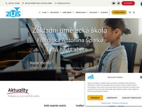 Základní umělecká škola F. A. Šporka