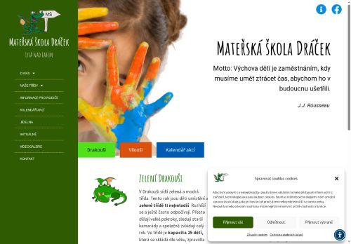 Zobrazit webové stránky Mateřská škola Dráček