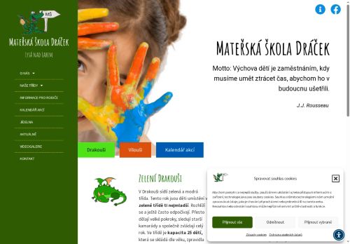 Zobrazit webové stránky Mateřská škola Dráček