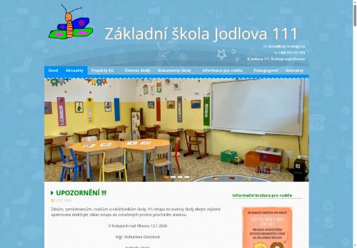 Zobrazit webové stránky Základní škola