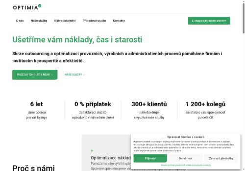 OPTIMIA facility s.r.o. nabízí práci na pozici Úklidový pracovník/pracovnice v obci Vranovice