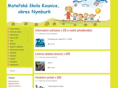 Mateřská škola Kounice