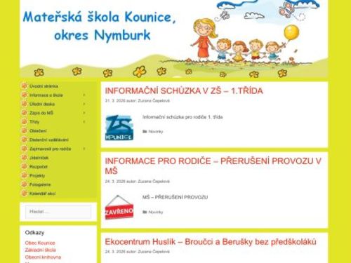Mateřská škola Kounice