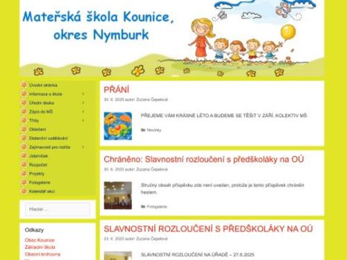 Mateřská škola Kounice