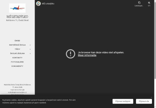 Webové stránky Mateřská škola Český Brod,Kollárova 71,okres Kolín, Český Brod