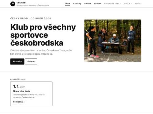 Klub pro cyklisty a sportovce českobrodska