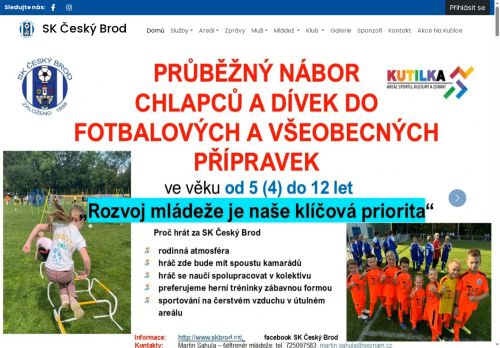 Zobrazit webové stránky SK Český Brod z.s.
