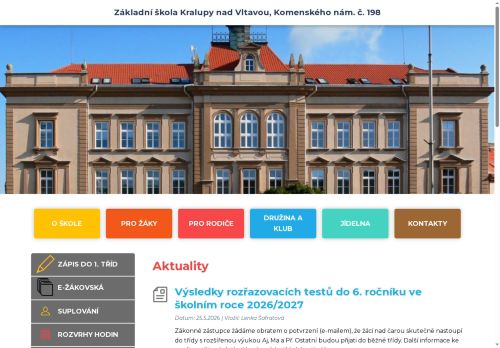 Zobrazit webové stránky Základní škola