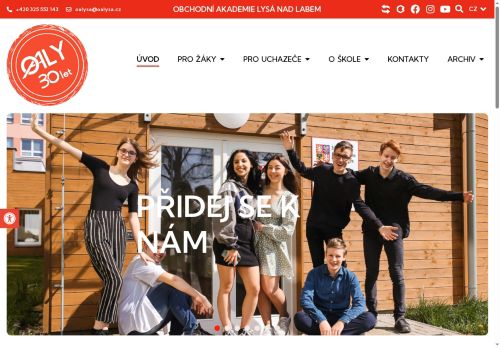 Zobrazit webové stránky Obchodní akademie Lysá nad Labem