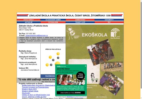 Zobrazit webové stránky Základní škola a Praktická škola