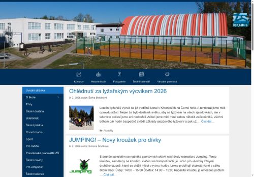 Zobrazit webové stránky Základní škola Kounice