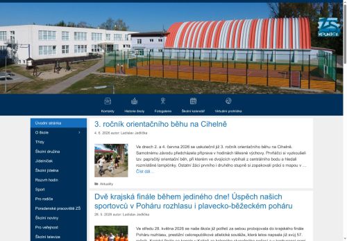 Zobrazit webové stránky Základní škola Kounice