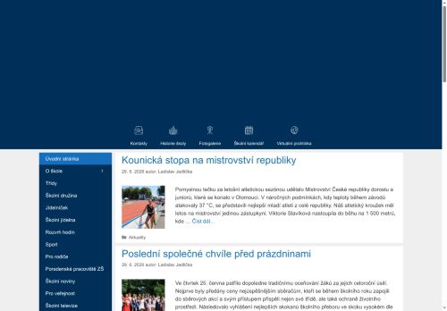 Zobrazit webové stránky Základní škola Kounice