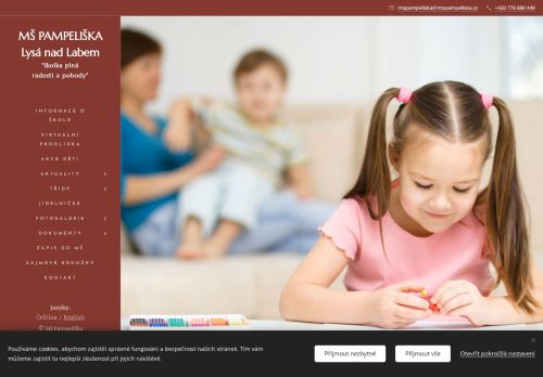 Zobrazit webové stránky Mateřská škola Pampeliška