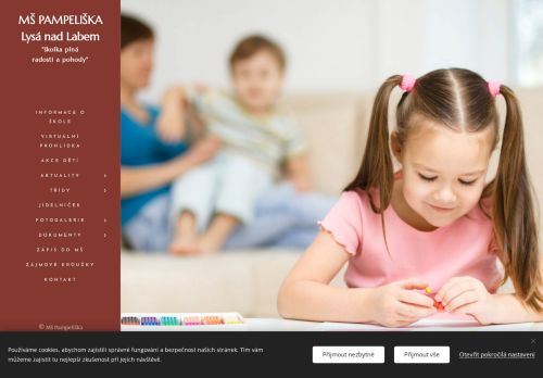 Zobrazit webové stránky Mateřská škola Pampeliška