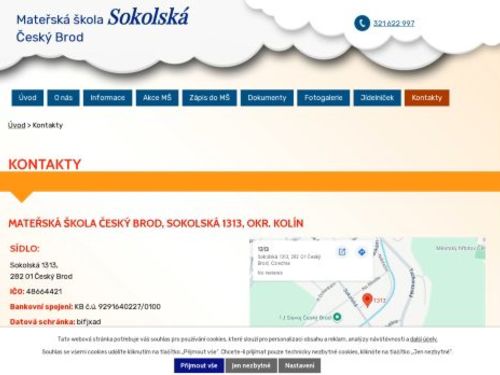 Mateřská škola Sokolská