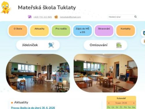 Mateřská škola Tuklaty