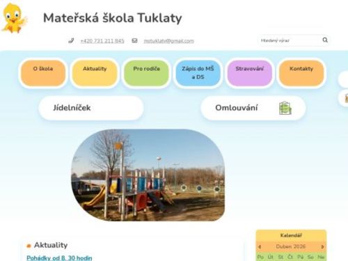 Mateřská škola Tuklaty