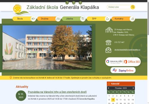 Zobrazit webové stránky Základní škola