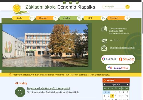 Zobrazit webové stránky Základní škola