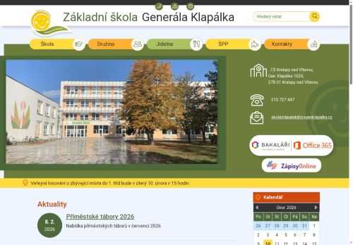 Zobrazit webové stránky Základní škola