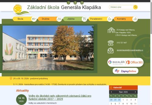 Zobrazit webové stránky Základní škola
