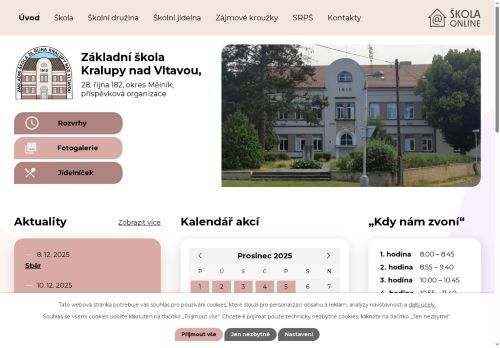 Zobrazit webové stránky Základní škola