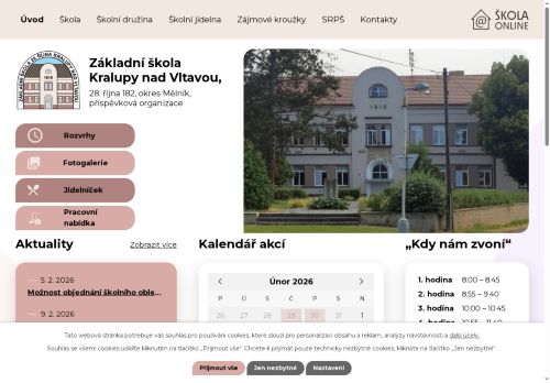 Zobrazit webové stránky Základní škola