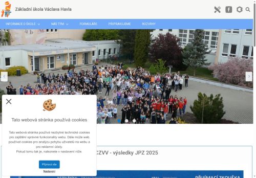 Zobrazit webové stránky Základní škola Václava Havla